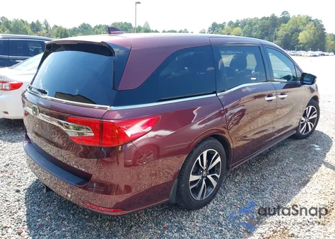 2018 Honda Odyssey Elite from USA, damaged, VIN 5FNRL6H93JB045733
